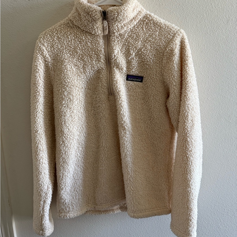 Patagonia Tan Fleece Jacket